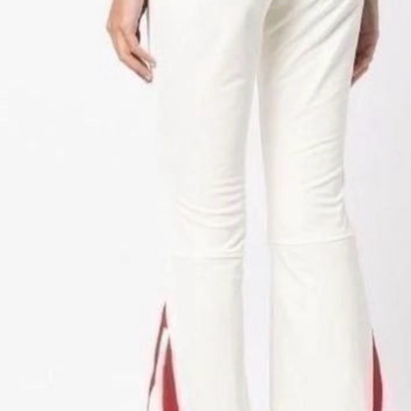 Perfect Moment White and Red Flare Pants - Picture 2 of 7
